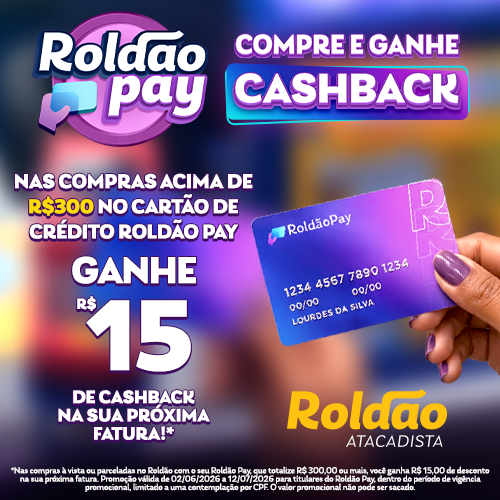 Cashback Roldão Pay